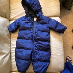 Navy Baby Gap Snowsuit- size 6-12 months